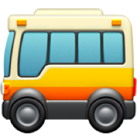 Icône resprésentant le moyen de locomotion suivant: En bus 